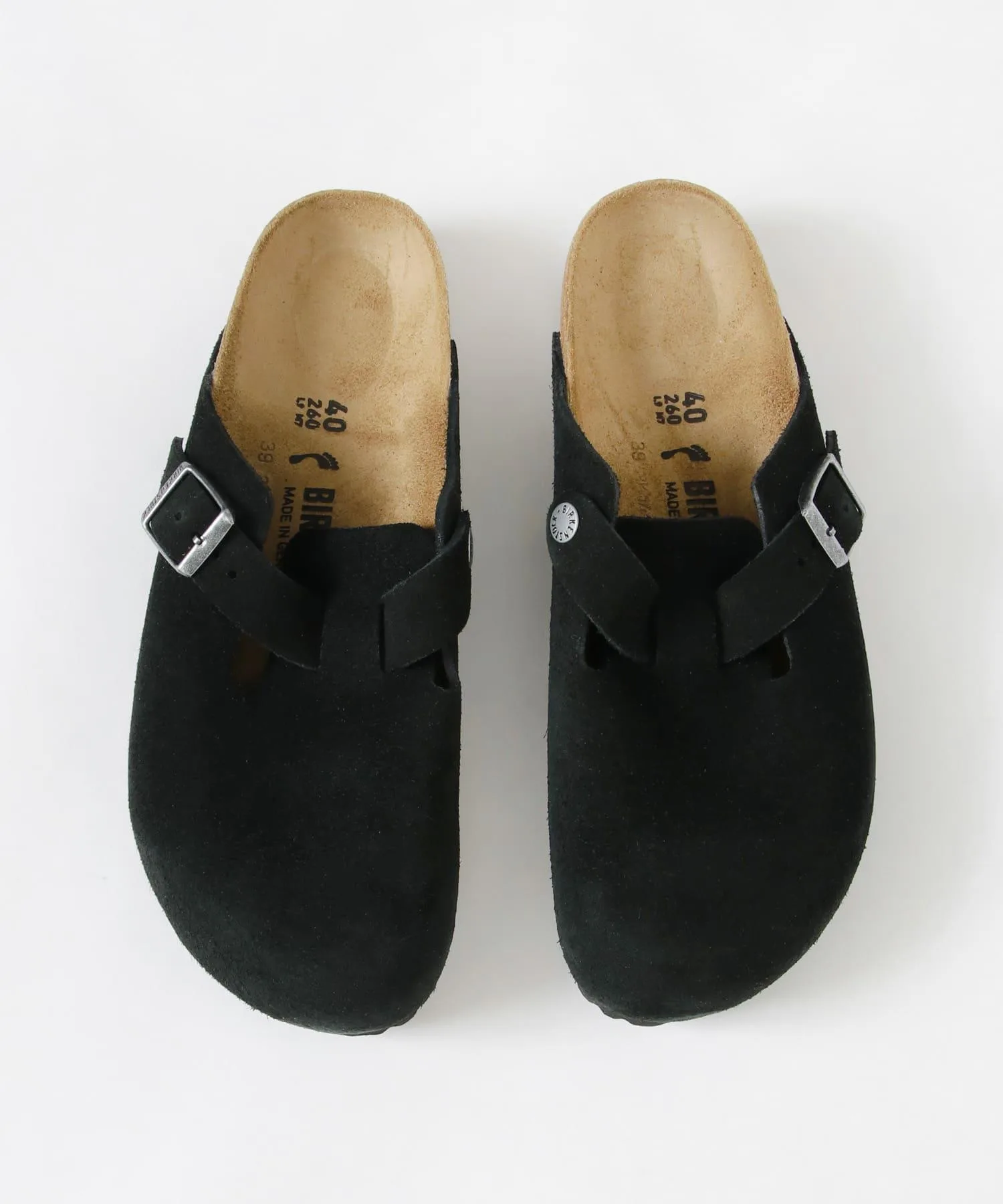 Мужские сандалии Boston Narrow Birkenstock черные — фото 3