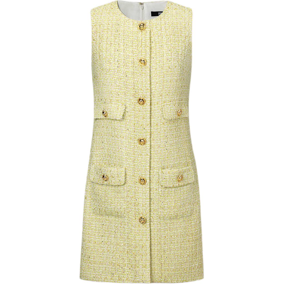 

KARL LAGERFELD / Karl Lagerfeld Jeans Karl Lagerfeld SS25 безрукавное платье женское green