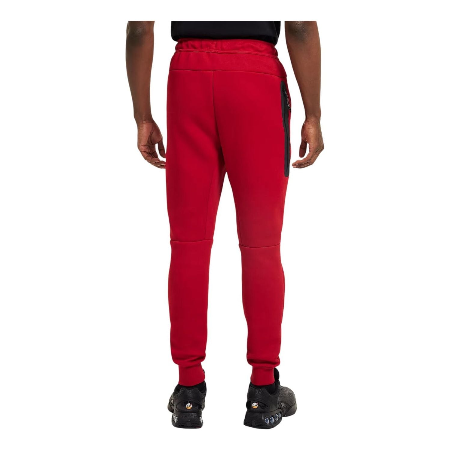 Спортивные брюки Nike Tech Fleece Joggers 'Gym Red Black' — фото 2