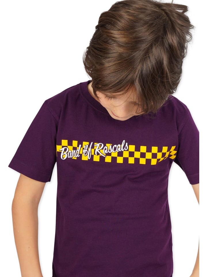 Футболка Band of Rascals, цвет dark/purple — фото 2