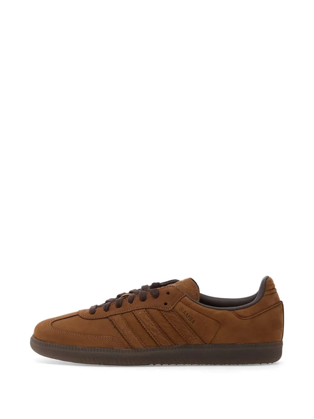 Кроссовки Samba Adidas, коричневый — фото 3