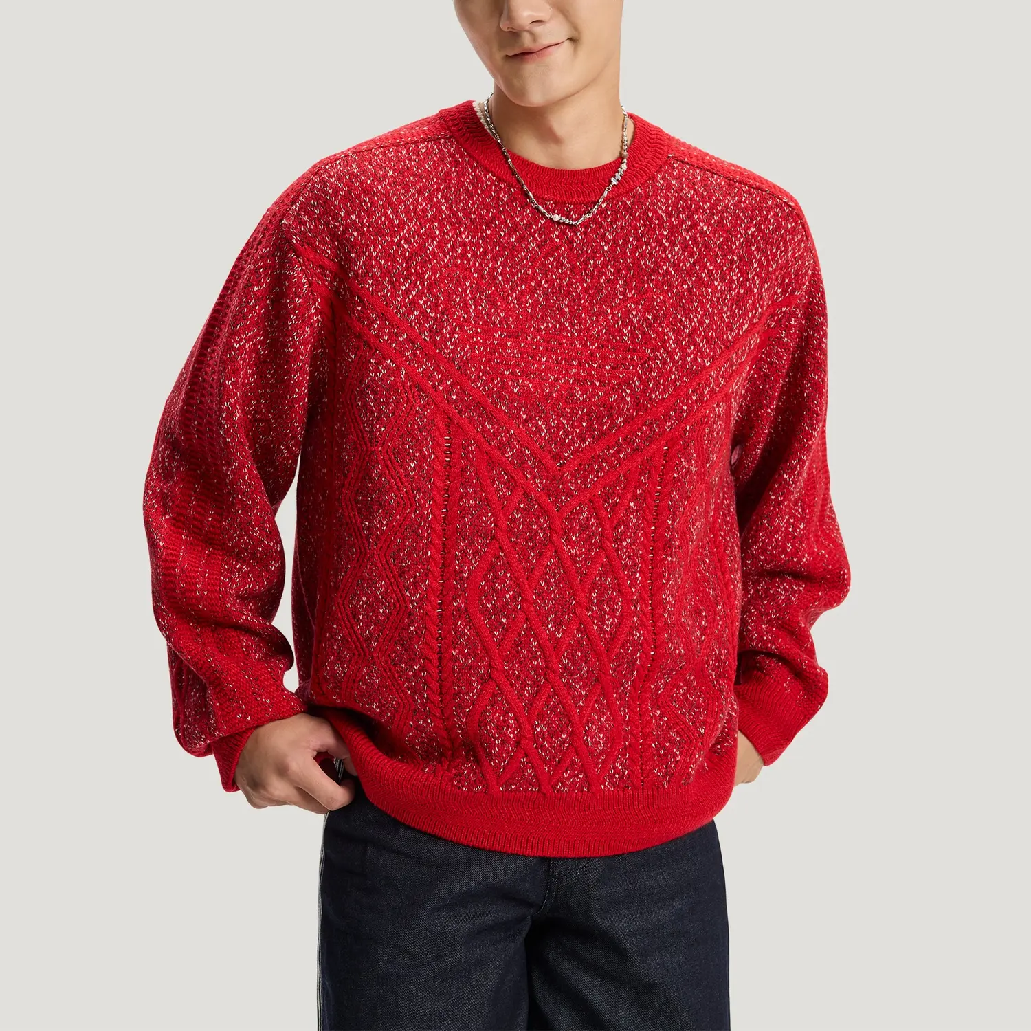FW25 Свитшот Свитер Unisex Adidas Originals, светло scarlet — фото 4