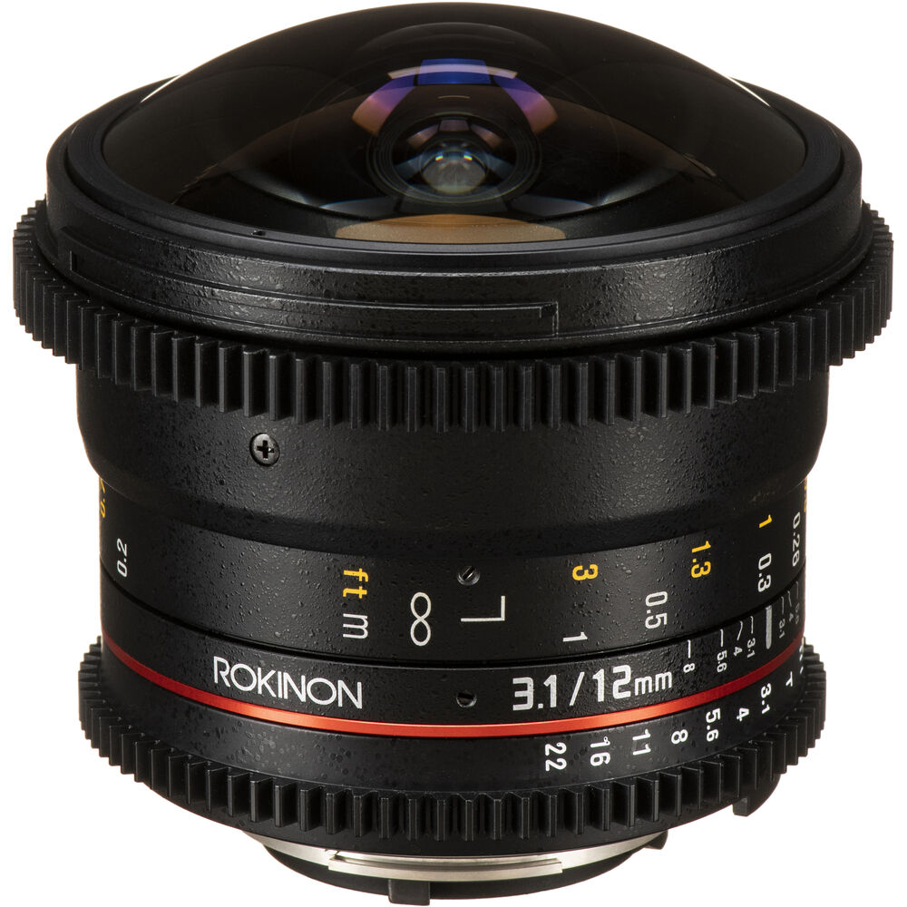 

Объектив Rokinon 12mm T3.1 ED AS IF NCS UMC Cine DS Fisheye для крепления Nikon F