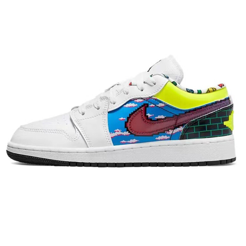 

Кроссовки Air Jordan 1 Vintage Basketball Shoes Women's Low-Top Brown
