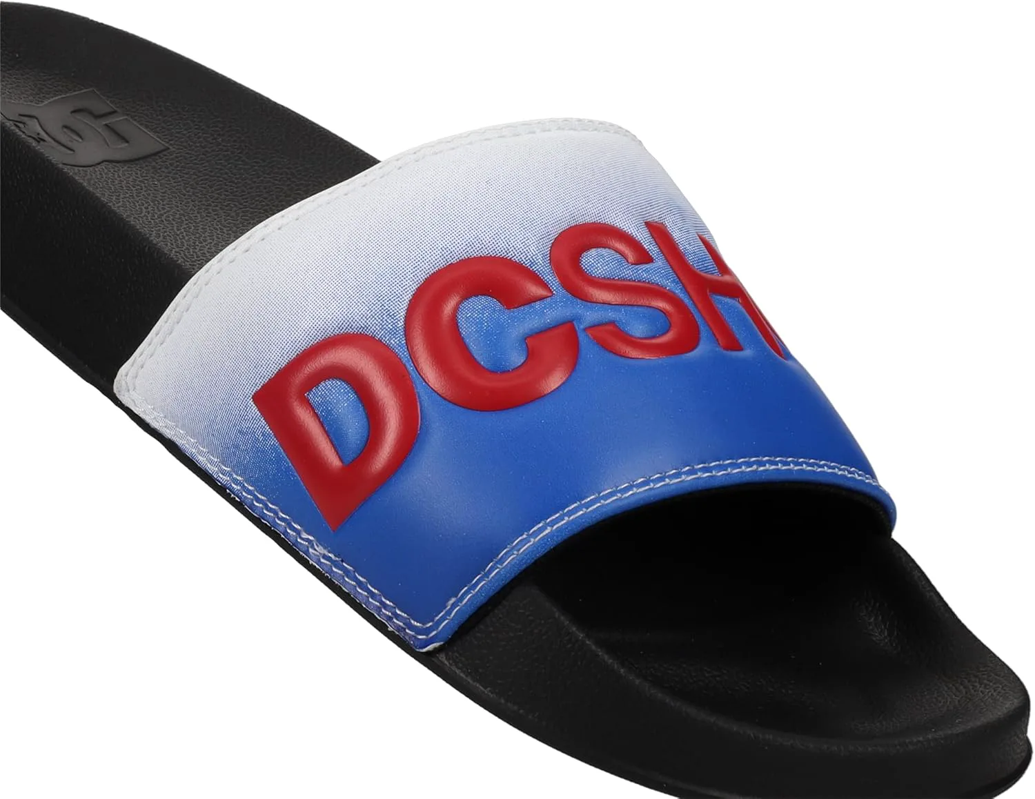 Мужские шлепанцы DC Shoes Slide Se, черный/синий — фото 4