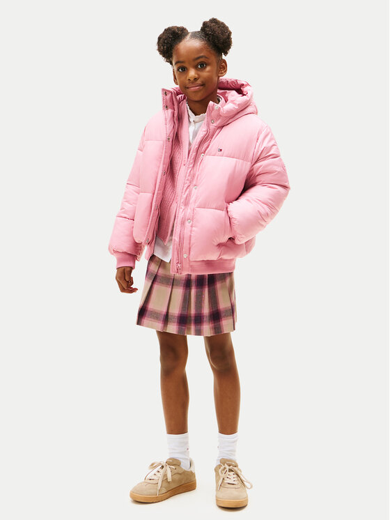 Зимняя куртка regular fit KG0KG08861 D Tommy Hilfiger, розовый — фото 2