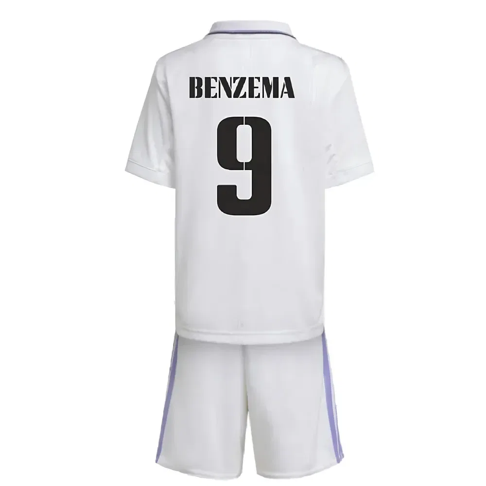 Детский футбольный комплект Real Madrid Benzema 9, белый — фото 2