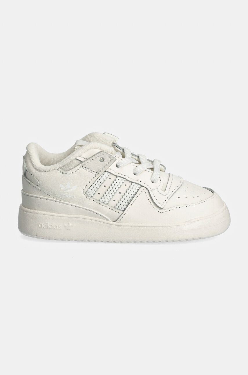 Детские кроссовки adidas Originals FORUM LOW CL EL, белый — фото 3