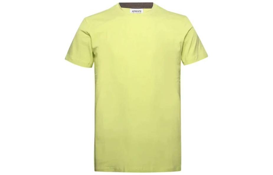 

Emporio Armani Мужская футболка SS23, желто-зеленая, Зеленый, Emporio Armani Мужская футболка SS23, желто-зеленая