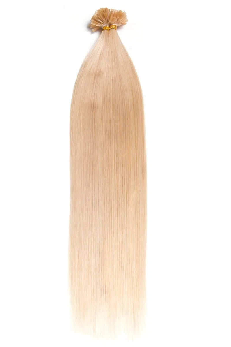 Белые блонд-наращивания из 100% натуральных волос Remy Glamxtensions — фото 2