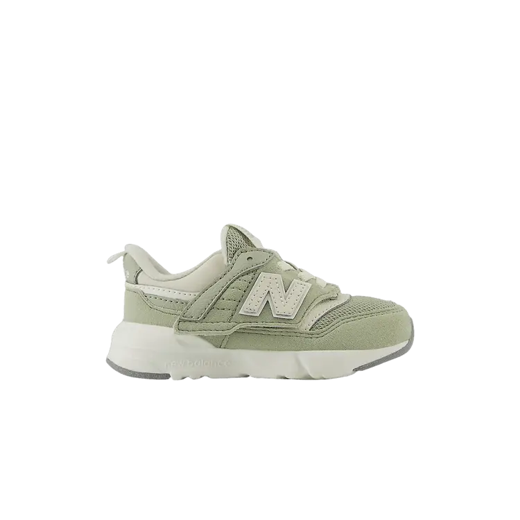 

Кроссовки New Balance 997R New-B Hook & Loop Toddler Olivine Linen, зеленый