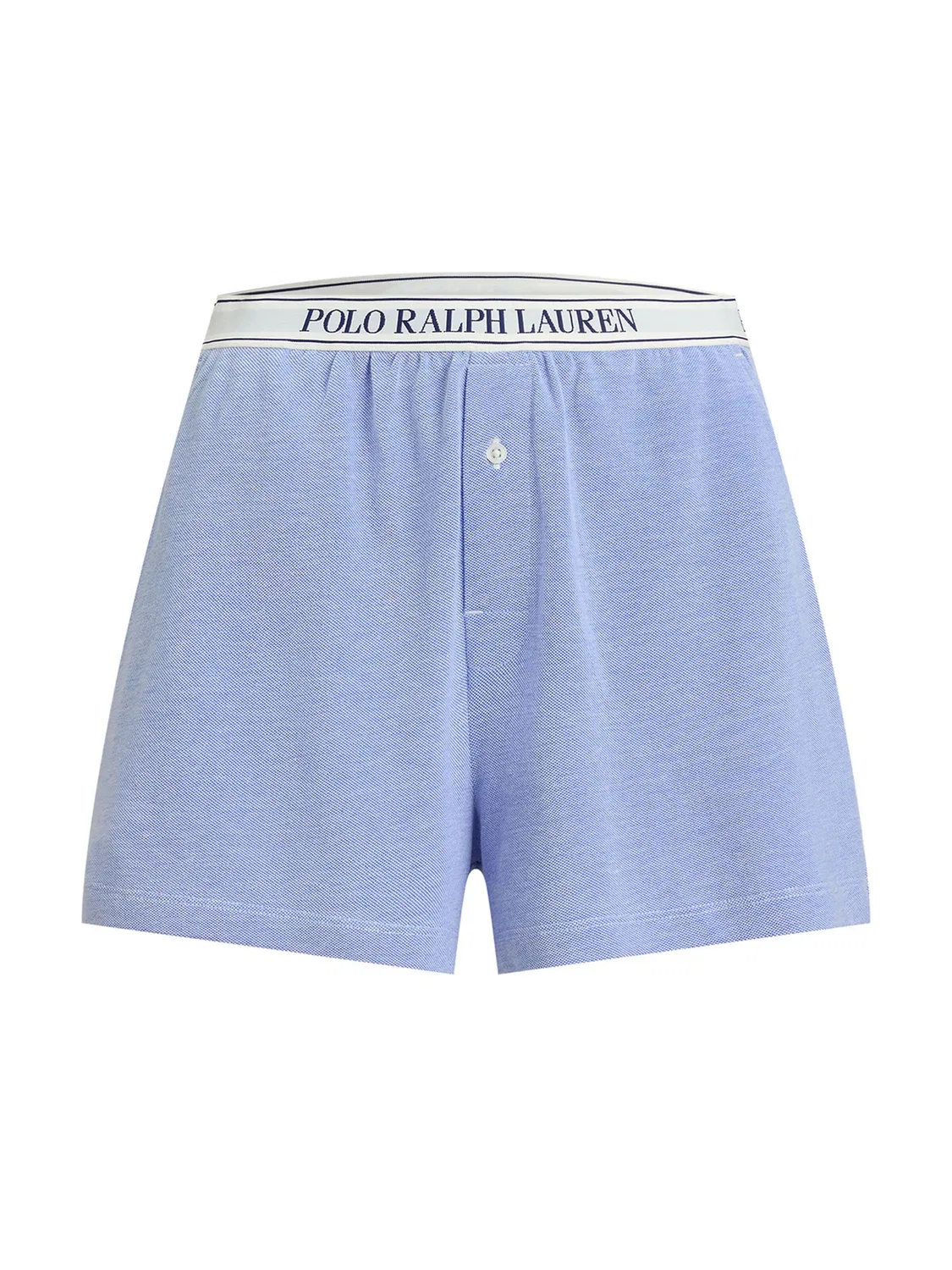 Короткий пижамный комплект 'Вязаная оксфордская ткань' Polo Ralph Lauren, Light Blue
