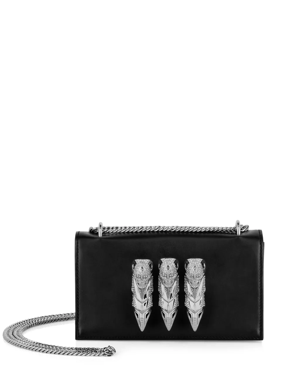 

Сумка на плечо с аппликацией Philipp Plein, черный