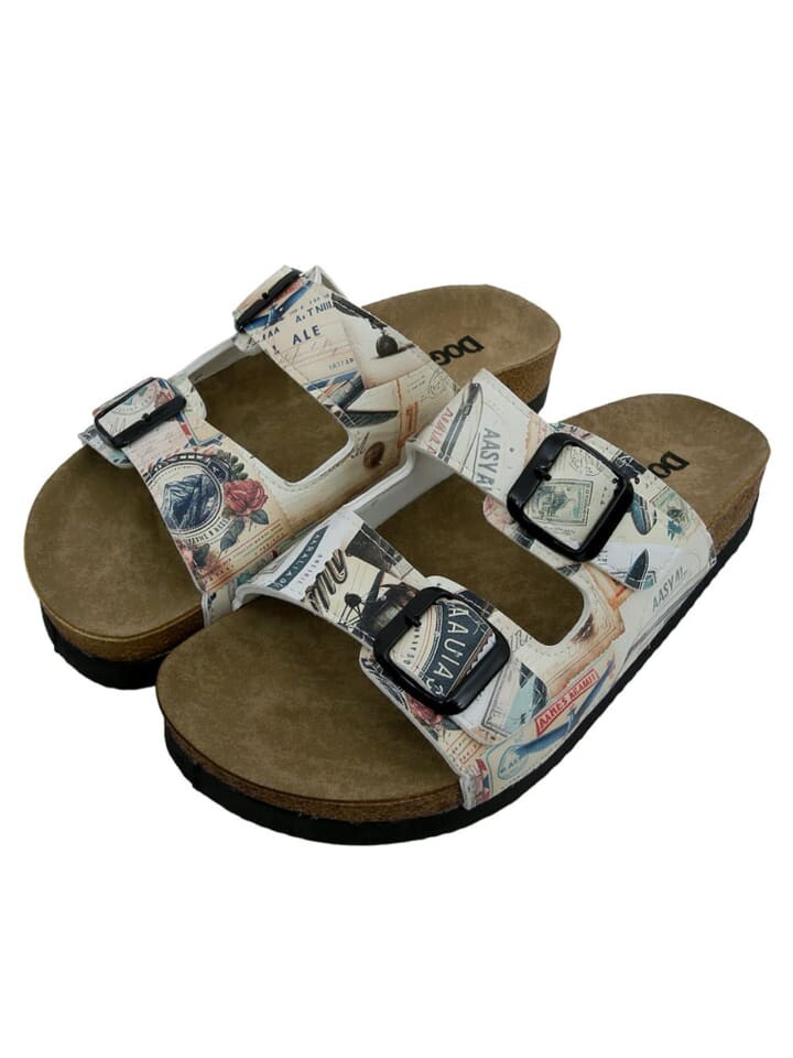 Сандалии на плоской подошве Dogo Stella Sandalen - Aeroplanes, бежевый — фото 2