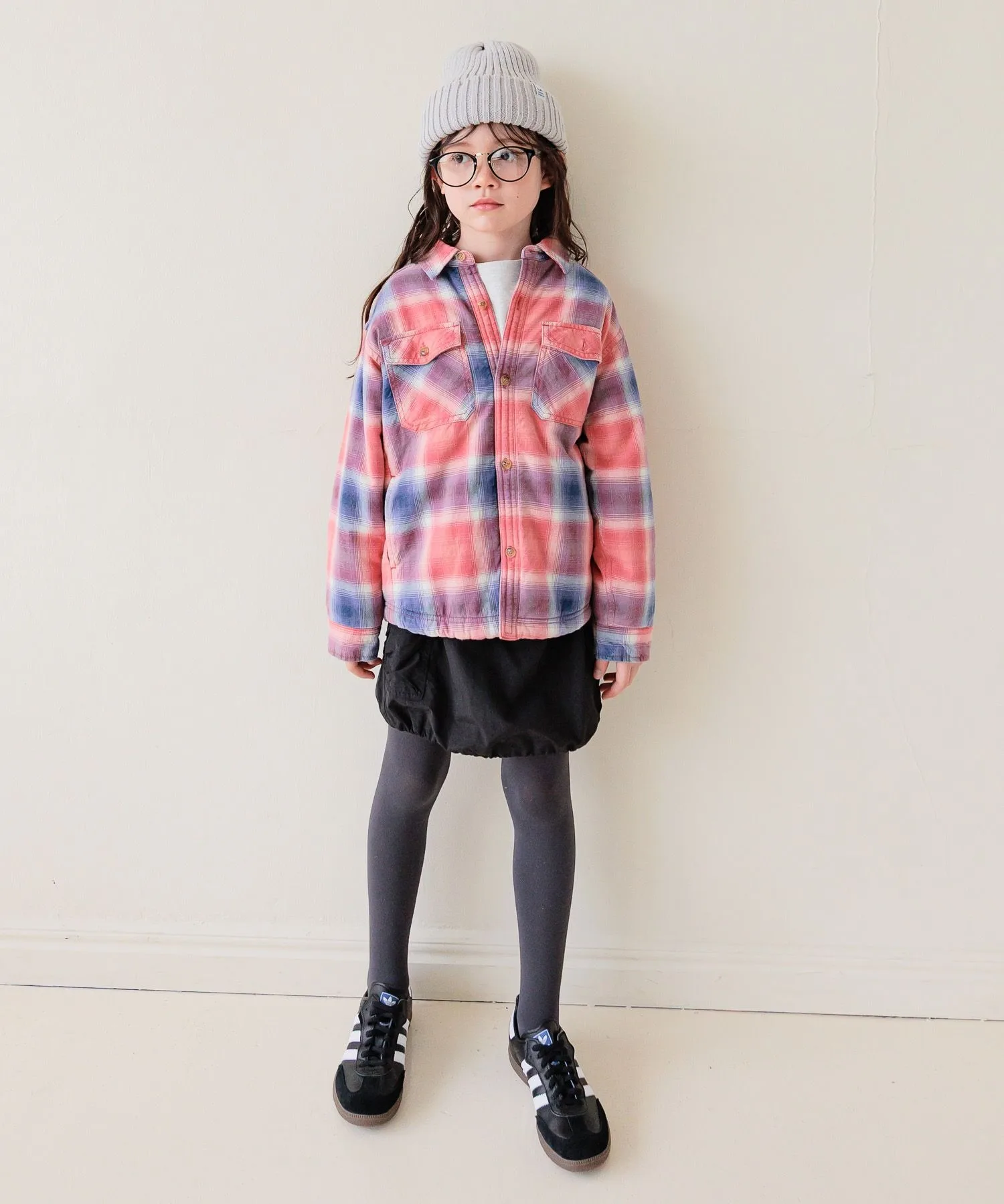 Детская рубашка с ворсом Vintage Boa Shirt BAYFLOW синяя — фото 3