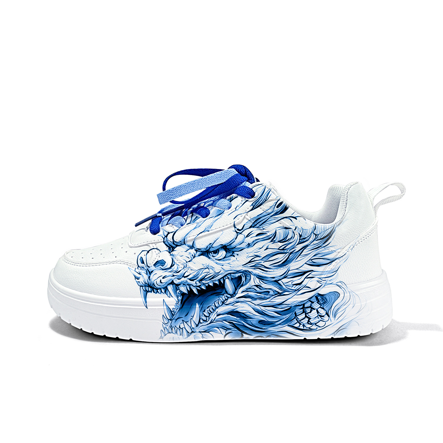 

Cold cicadas yesterday Прочные дышащие легкие низкие кеды унисекс белый, цвет White-The Final Touch-ZLA1117D