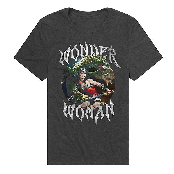 

Футболка с принтом Wonder Woman и драконом Licensed Character