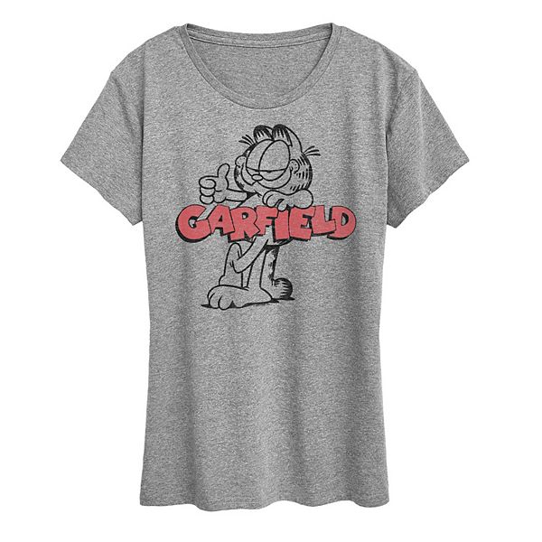 

Футболка с принтом Garfield Licensed Character, Heather Gray