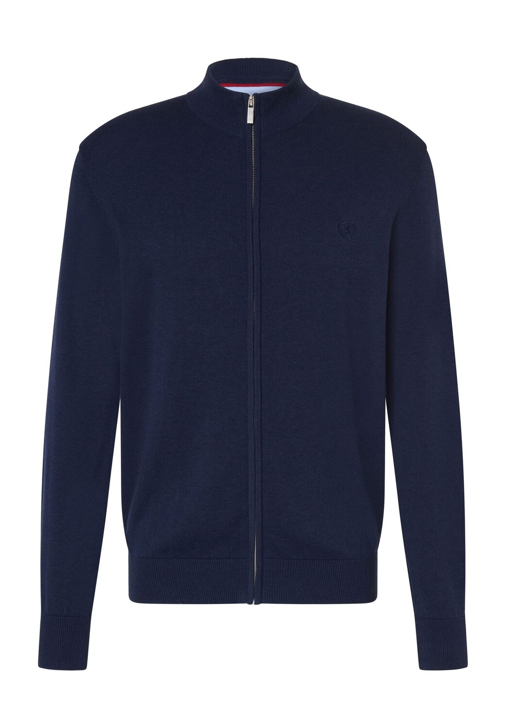 

Кардиган, на молнии, воротник стойка, мужской DUNMORE, цвет 03 Navy Mel.