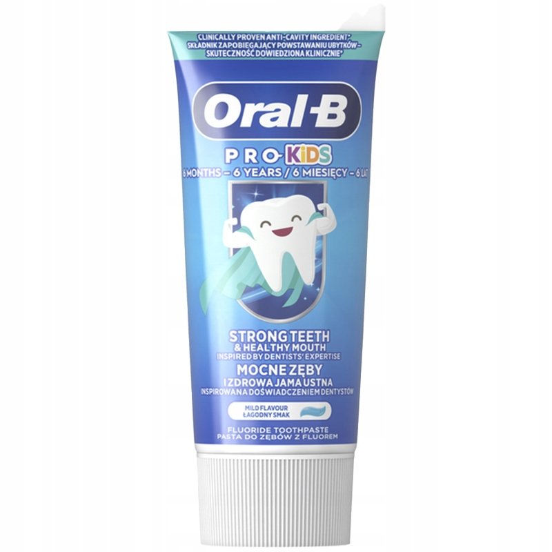 Зубная паста Oral B PRO Kids для детей 6 мес. - 6 лет 50 мл Inna marka — фото 2