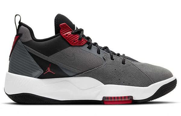 Кроссовки Air Jordan Zoom '92 'Smoke Grey Black Gym Red', серый — фото 2