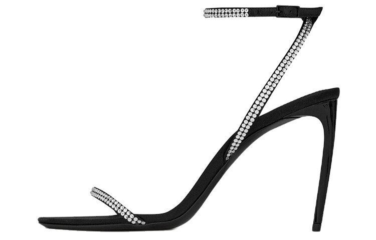 Сандалии Saint Laurent Nuit, черный