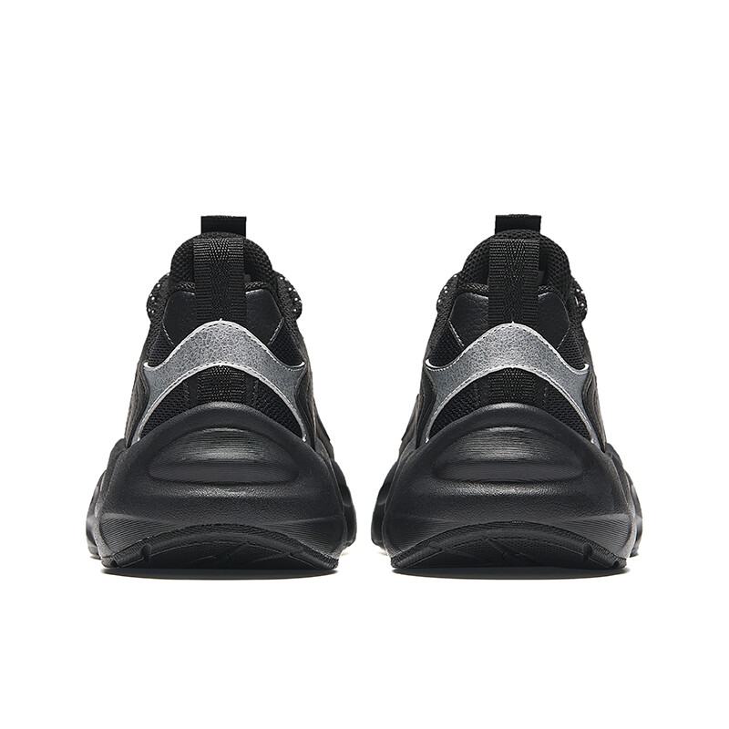 Кроссовки ANTA Life Collection Chunky Sneakers Men Low-top Black/silver, черный/серебряный — фото 4
