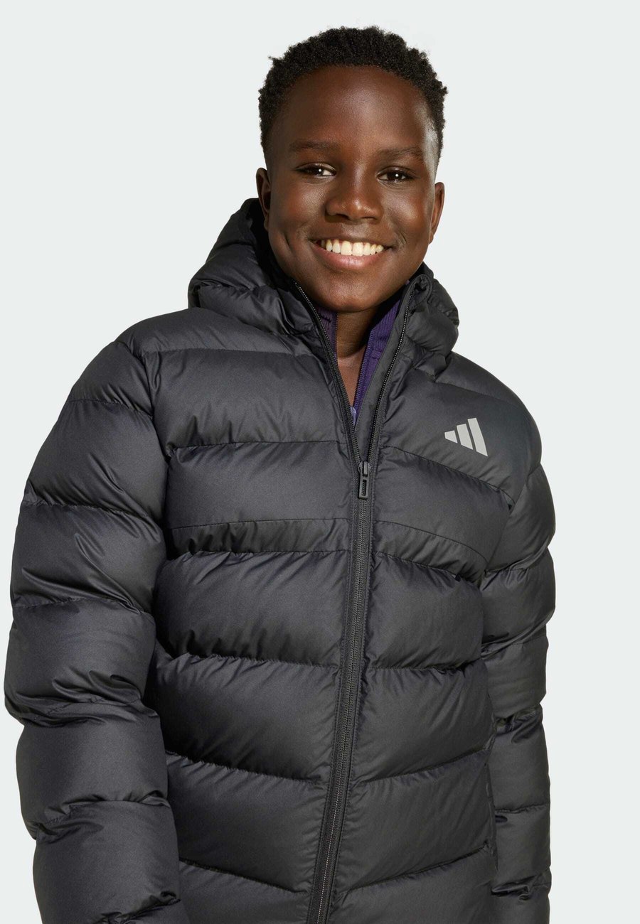 Зимняя куртка Adidas Performance JACKET JUNIOR UNISEX, Black Black Black/Black — фото 3