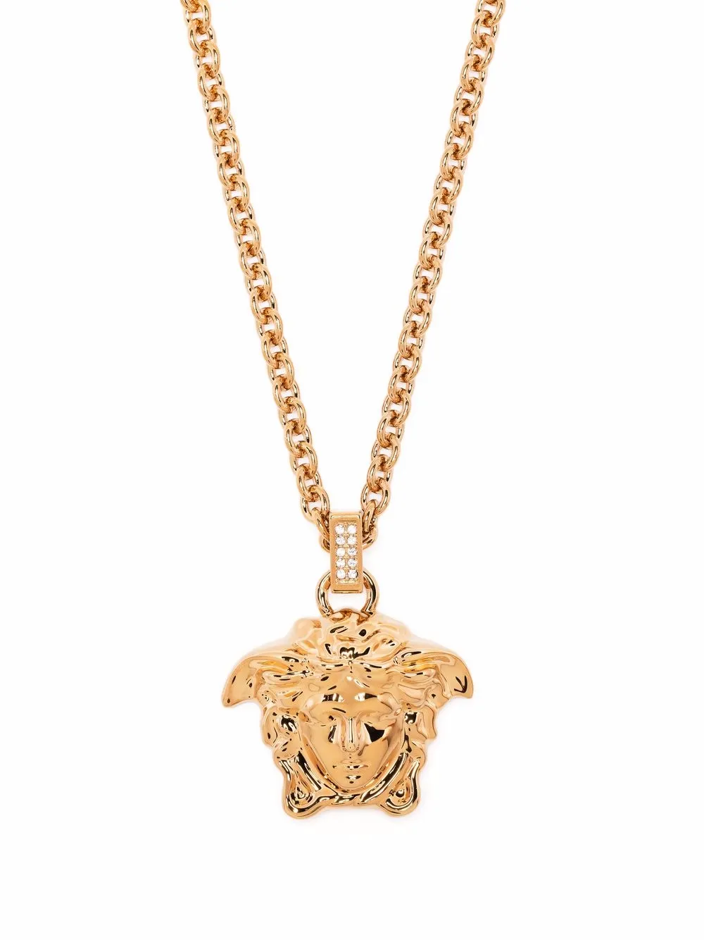 

Колье с подвеской Medusa VERSACE, золотой