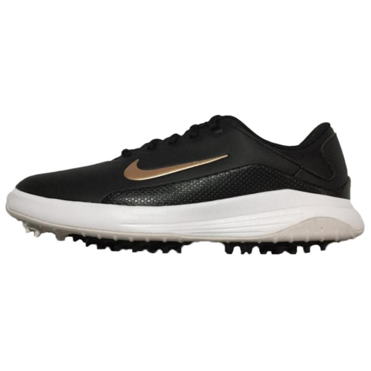 

Nike Женские гольфовые туфли Vapor Golf с низким верхом, устойчивые к истиранию, черный розовое золото, цвет Black Rose Gold