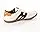 Кроссовки MOBUS New Munster Unisex Leather Trainers, оранжевый/коричневый/кремовый — фото 3