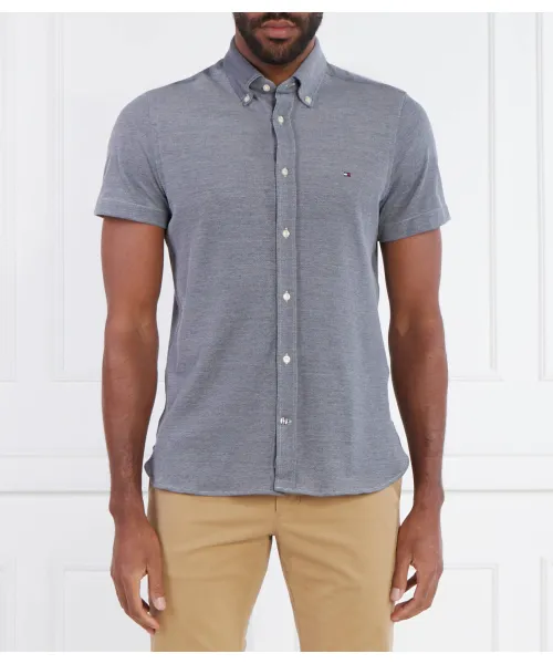 

Рубашка Slim fit Tommy Hilfiger, серый
