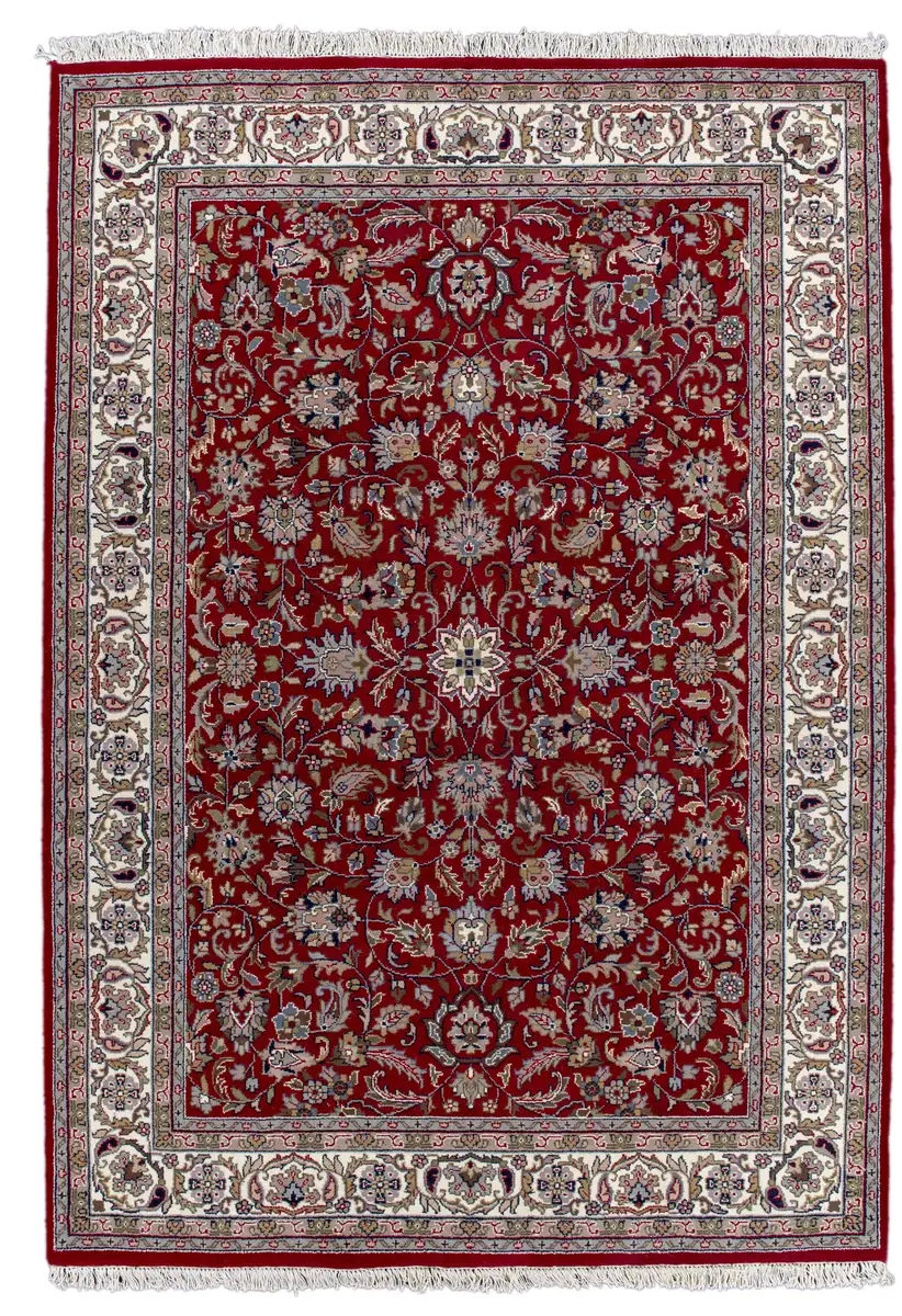 

Восточный ковер для дома "BI Oriental", прямоугольный, чистая шерсть, ручная работа, восточный дизайн, гостиная Home affaire 250х350 см, красный