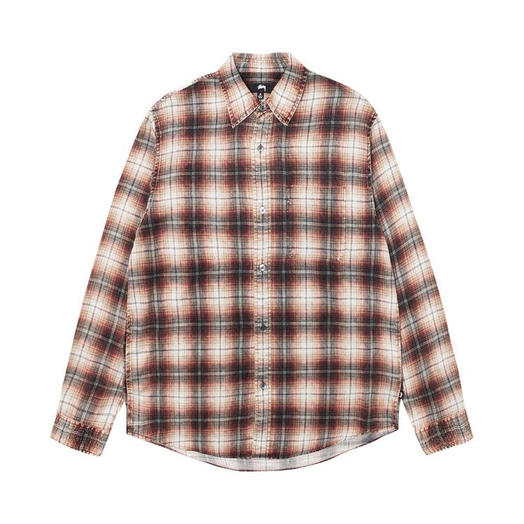 

Рубашка Stussy Matthew Printed Shirt, Umber