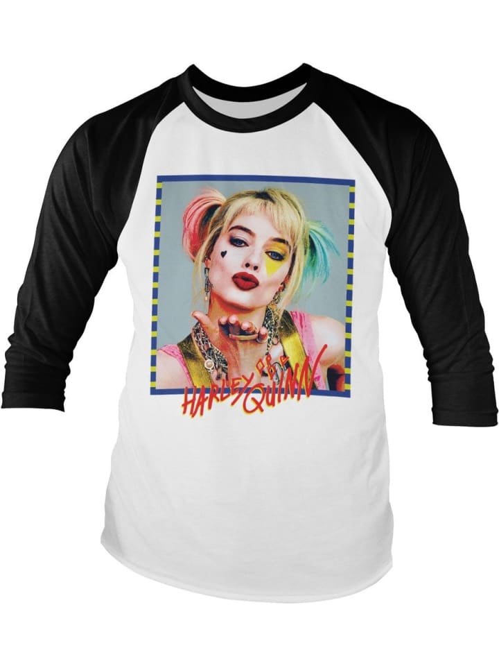 

Лонгслив DC Commics Harley Quinn, белый