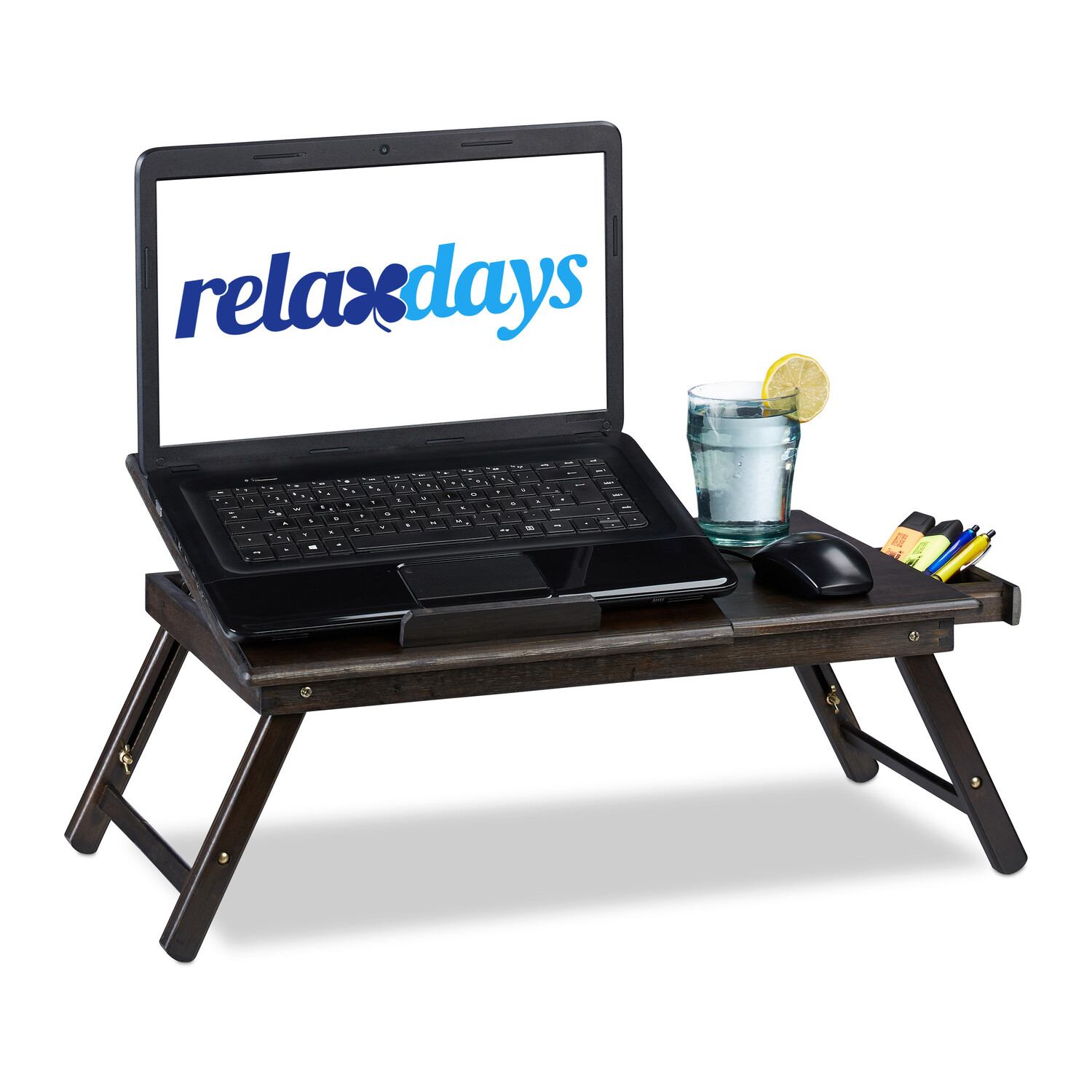 

Сумка для ноутбука relaxdays Laptoptisch, коричневый