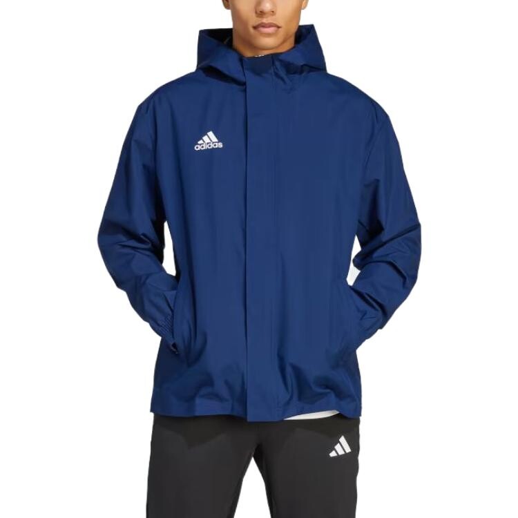 Куртка Entrada 22 мужская темно-синяя Adidas, синий — фото 2