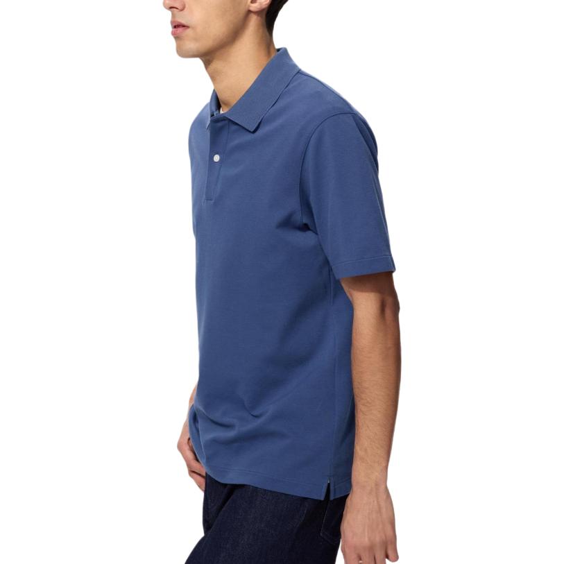 UNIQLO Унисекс поло синего цвета