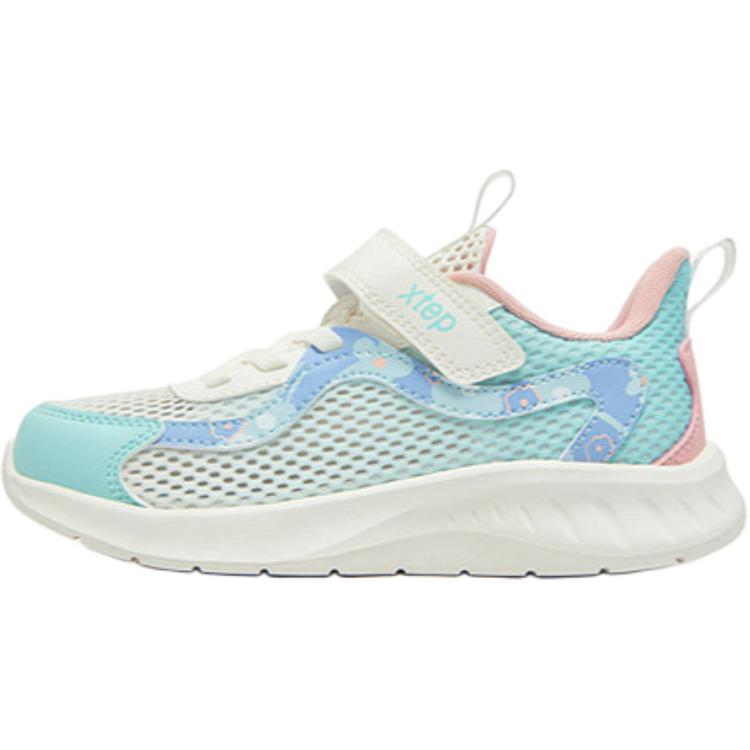 

Износостойкие дышащие низкие детские кроссовки для повседневной жизни XTEP, белый/синий