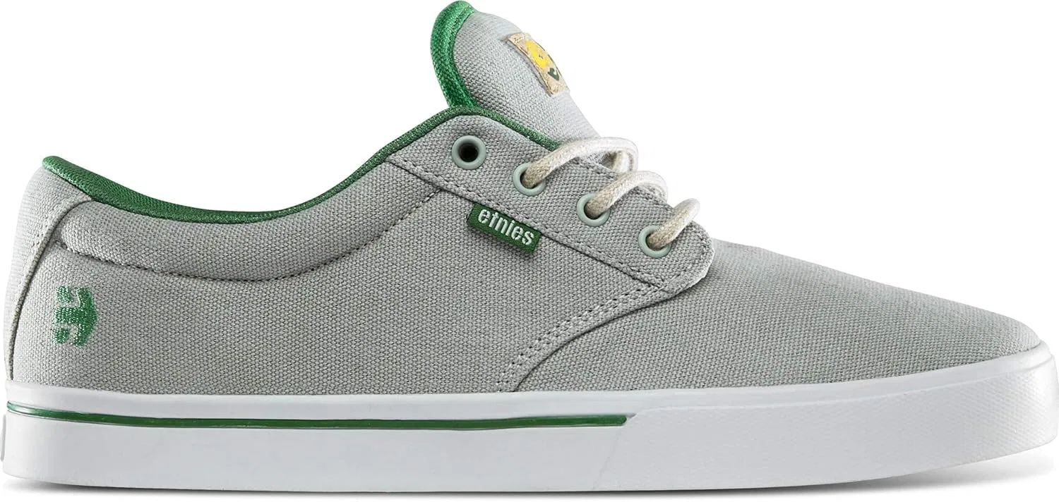 Кроссовки для скейтбординга Etnies Jameson 2 Eco, Grey/White/Green