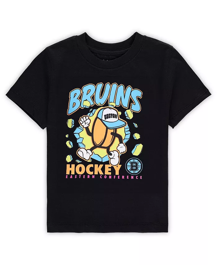 

Футболка для малышей Boston Bruins Break Through черная Outerstuff