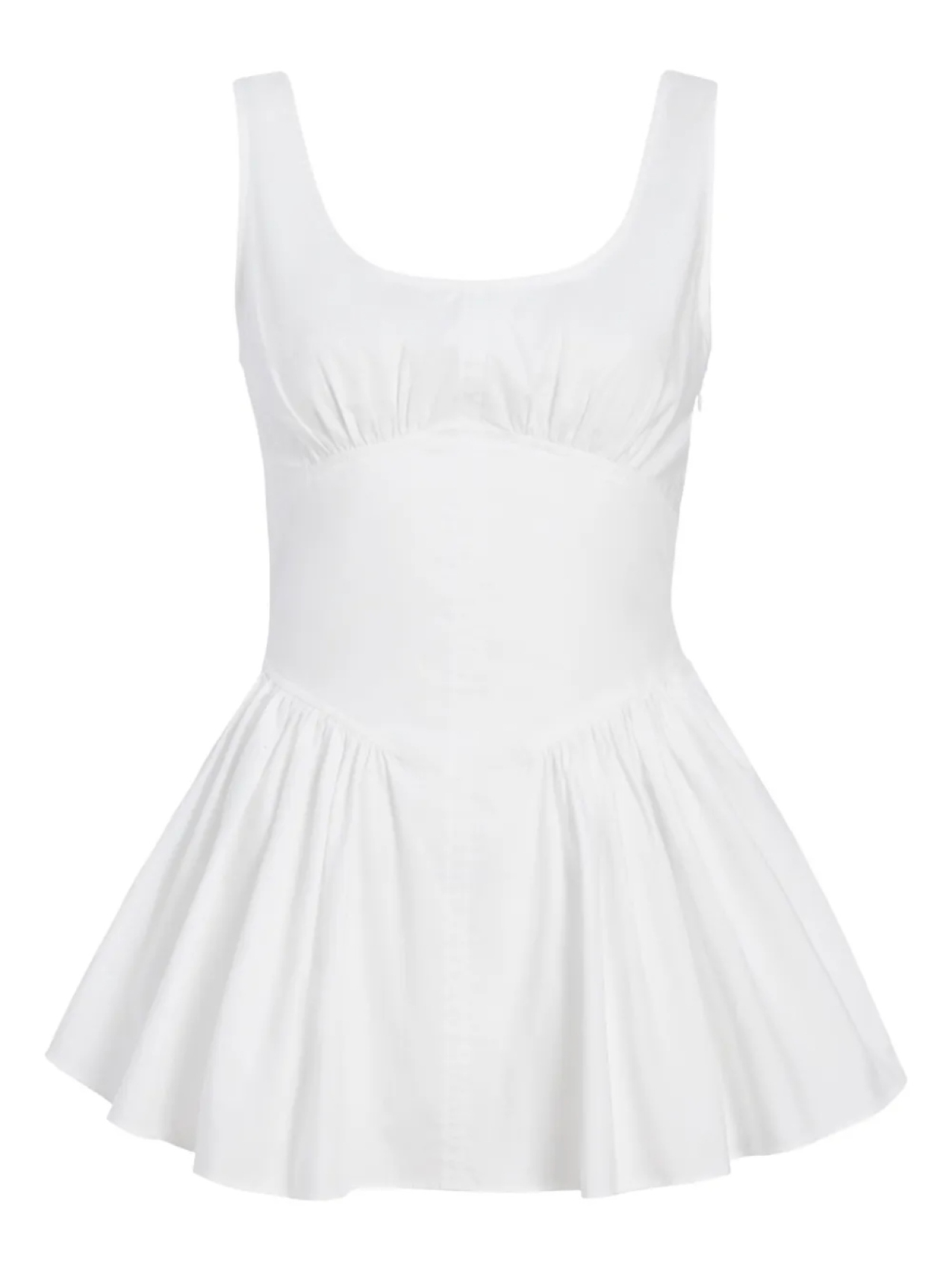 

Proenza Schouler White Label топ Bader без рукавов, белый