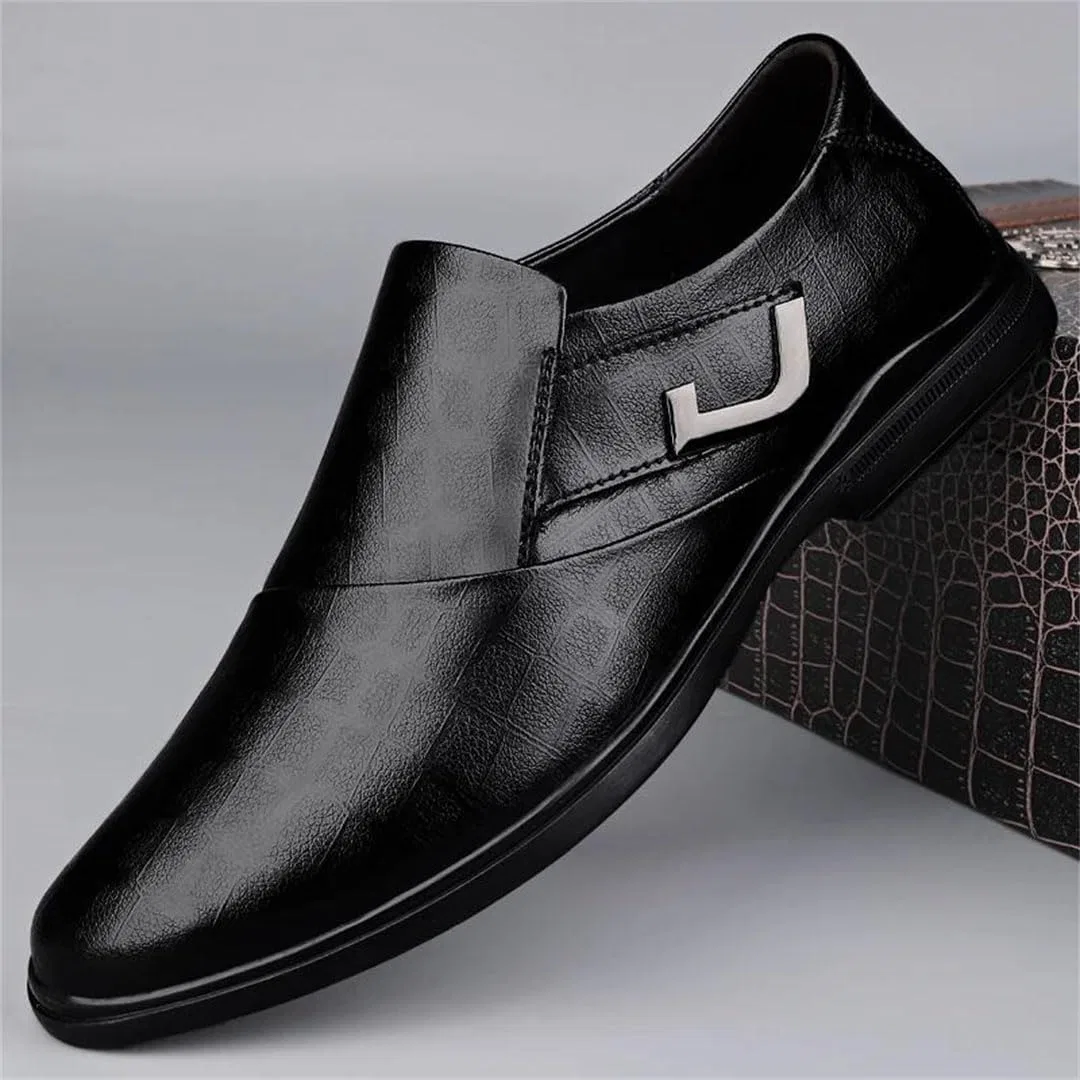 Лоферы кожаные Handmade Walking Loafers, черный — фото 3