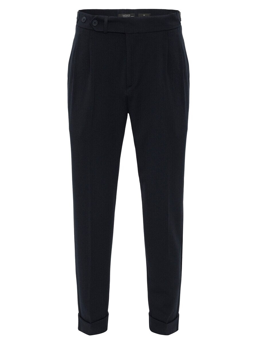 

Тканевые брюки Antioch Regular Pleat-Front Pants, темно-синий