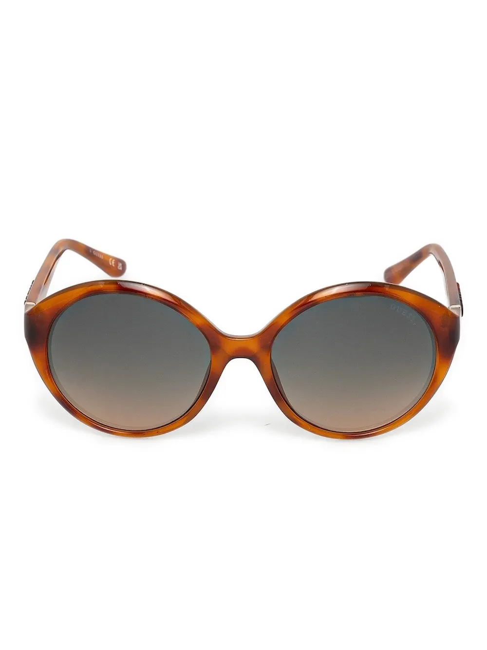 

Солнцезащитные очки в круглой оправе Guess, коричневый