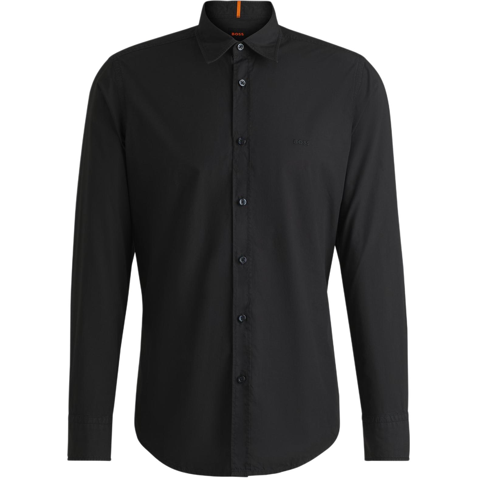 

Рубашка Boss Cotton HUGO BOSS, черный