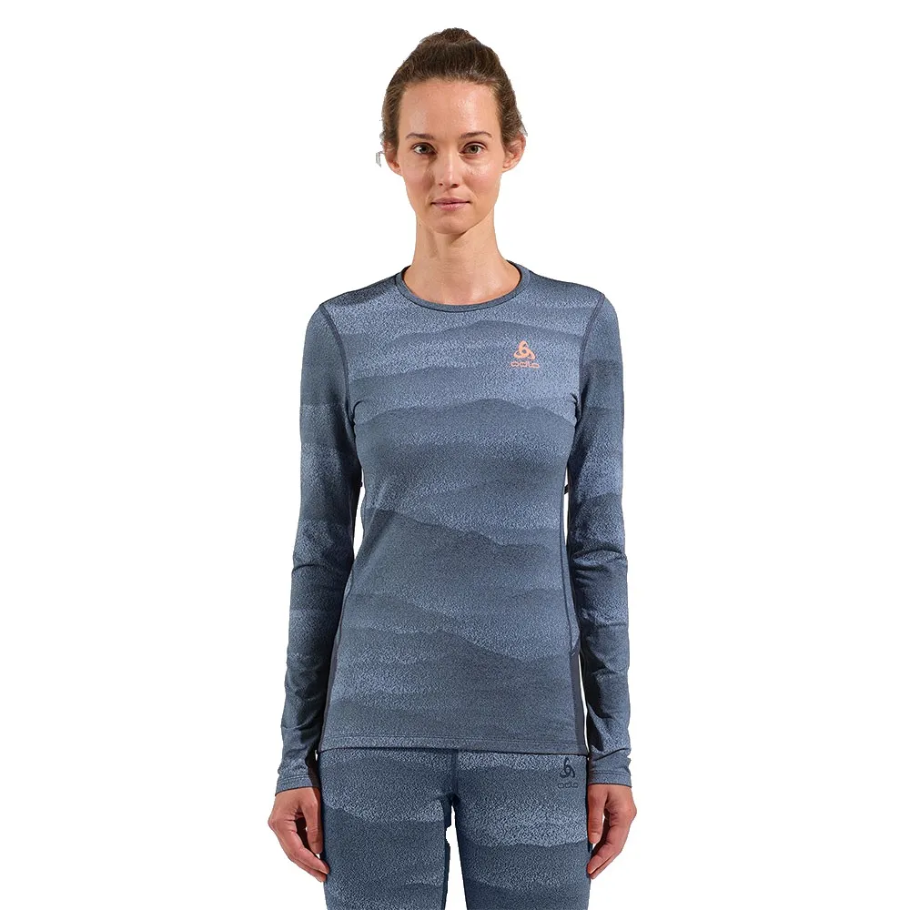 

Базовый слой с длинным рукавом Odlo Whistler Eco, серый