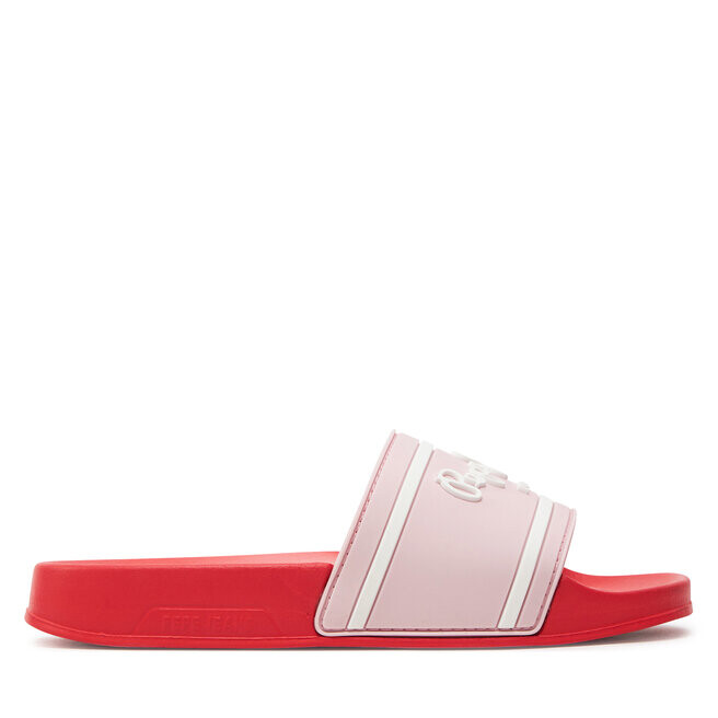 

Шлепанцы Pepe Jeans Slider Logo G PGS70061 Soft Pink 305, розовый
