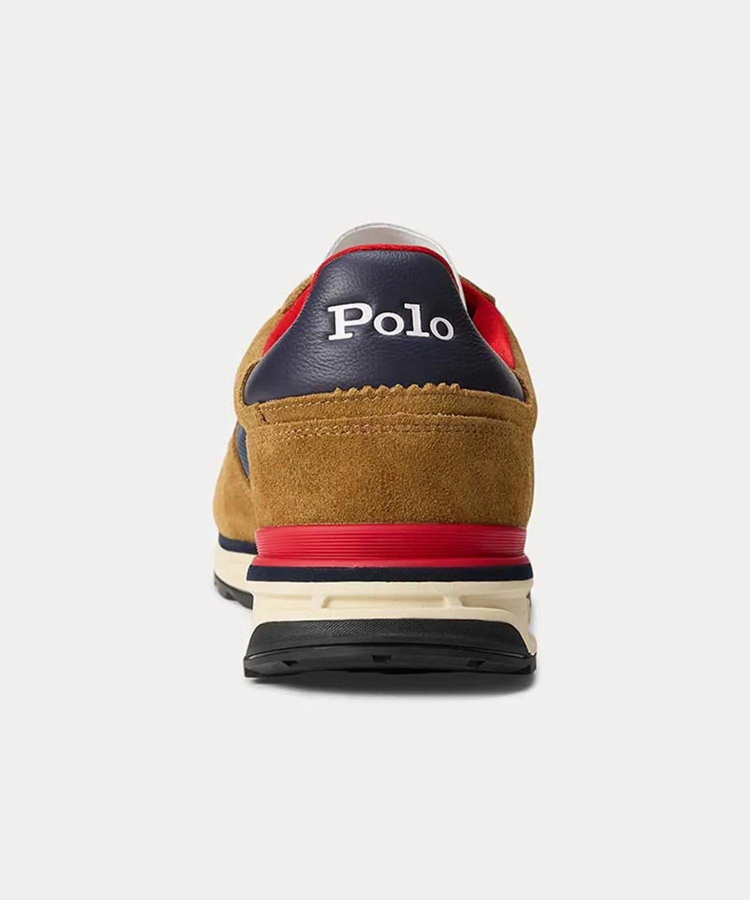 Кроссовки Polo Ralph Lauren RE65 VARICK PP коричневого и темно-синего цвета Polo Ralph Lauren, Brown Navy — фото 4