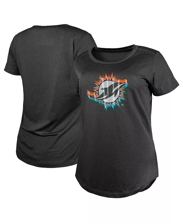 

Женская футболка цвета уголь Miami Dolphins 2024 NFL Draft New Era